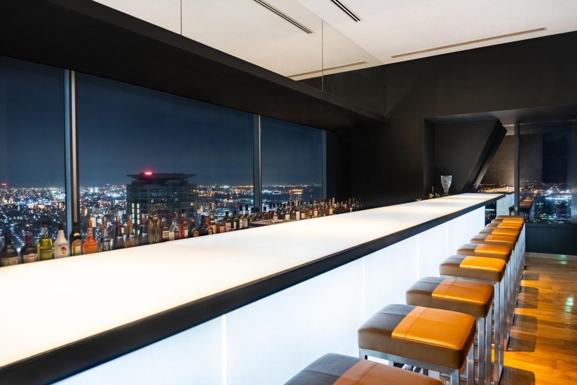 เอเอ็นเอ คราวน์ พลาซ่า โกเบ Hotel ภายนอก รูปภาพ Sky Bar