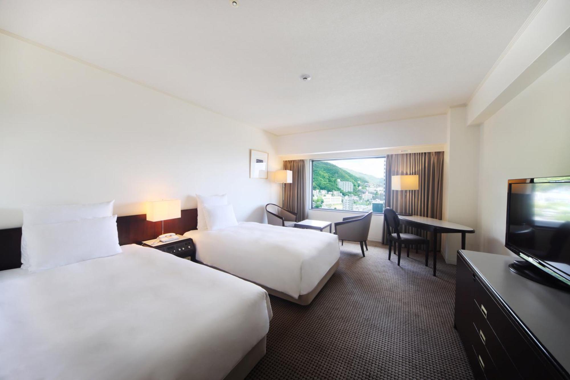 เอเอ็นเอ คราวน์ พลาซ่า โกเบ Hotel ภายนอก รูปภาพ A room at the hotel